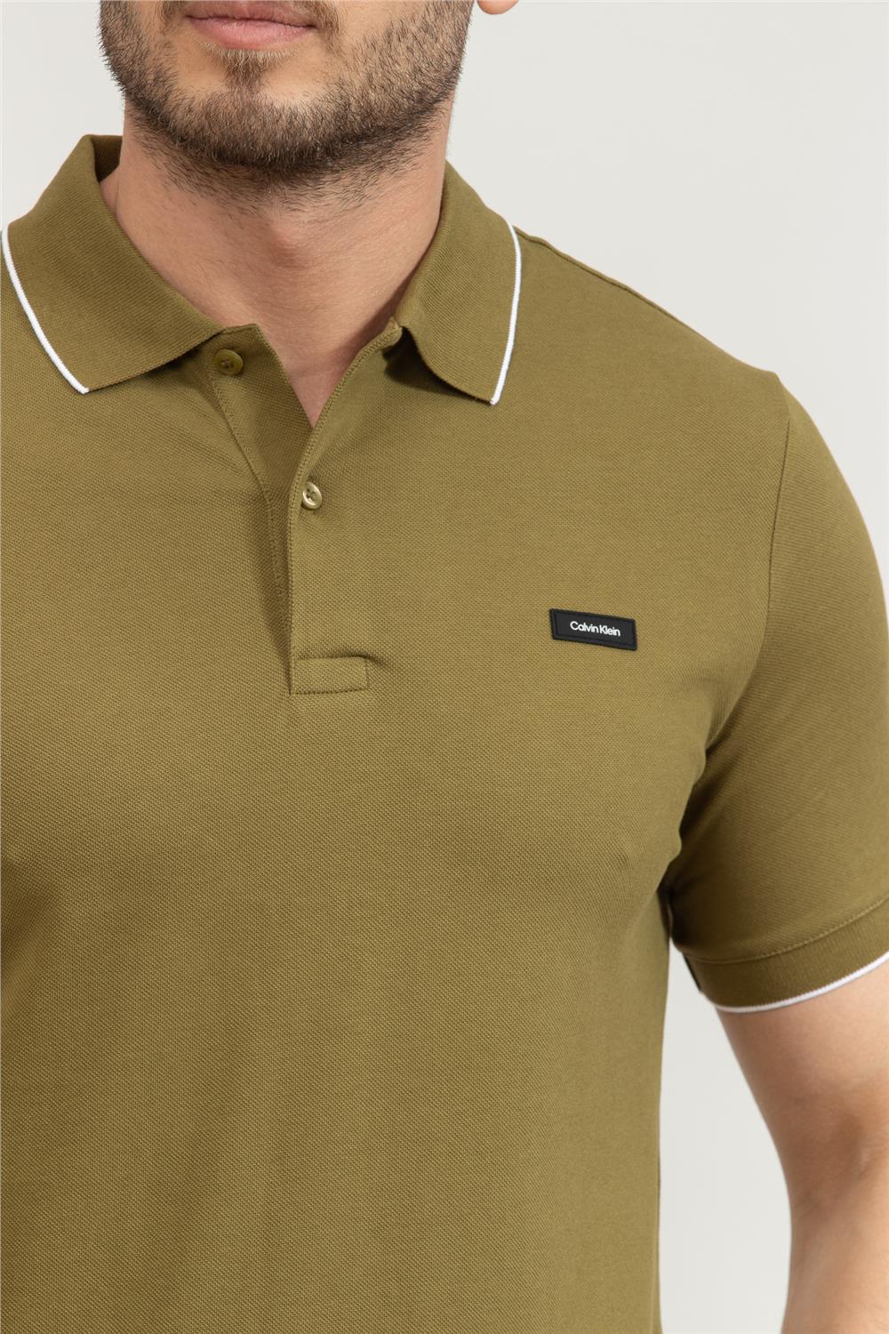 Calvin Klein Erkek Polo Yaka T-Shirt