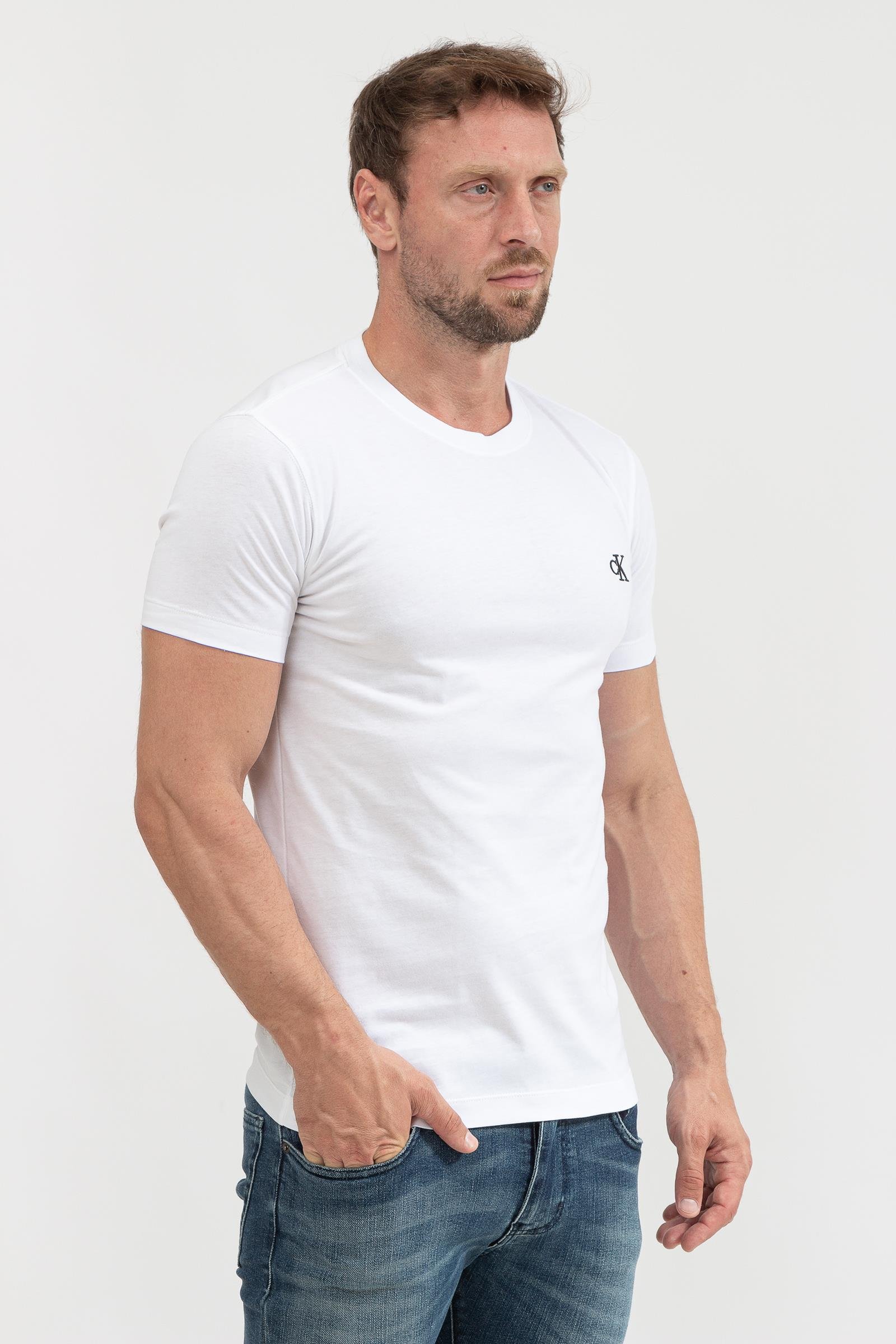 Calvin Klein Erkek Slim Fit T-Shirt