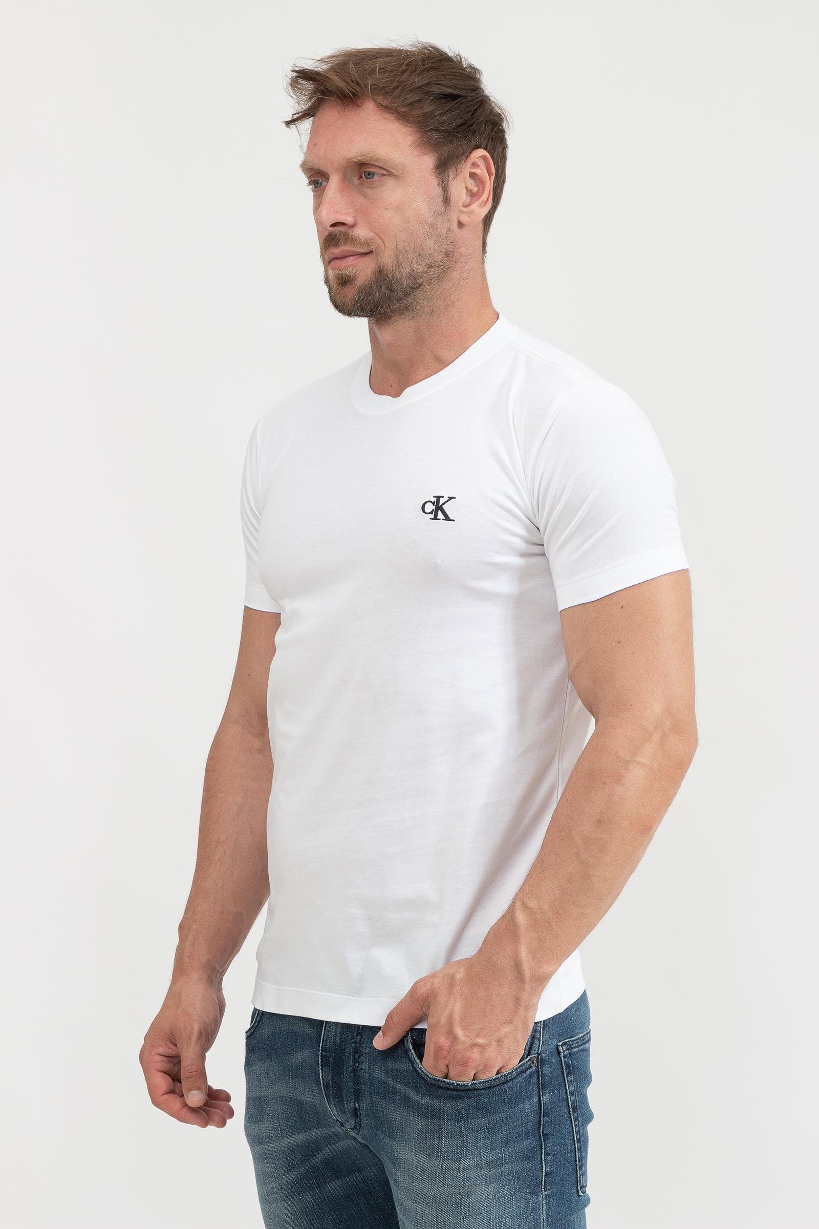 Calvin Klein Erkek Slim Fit T-Shirt