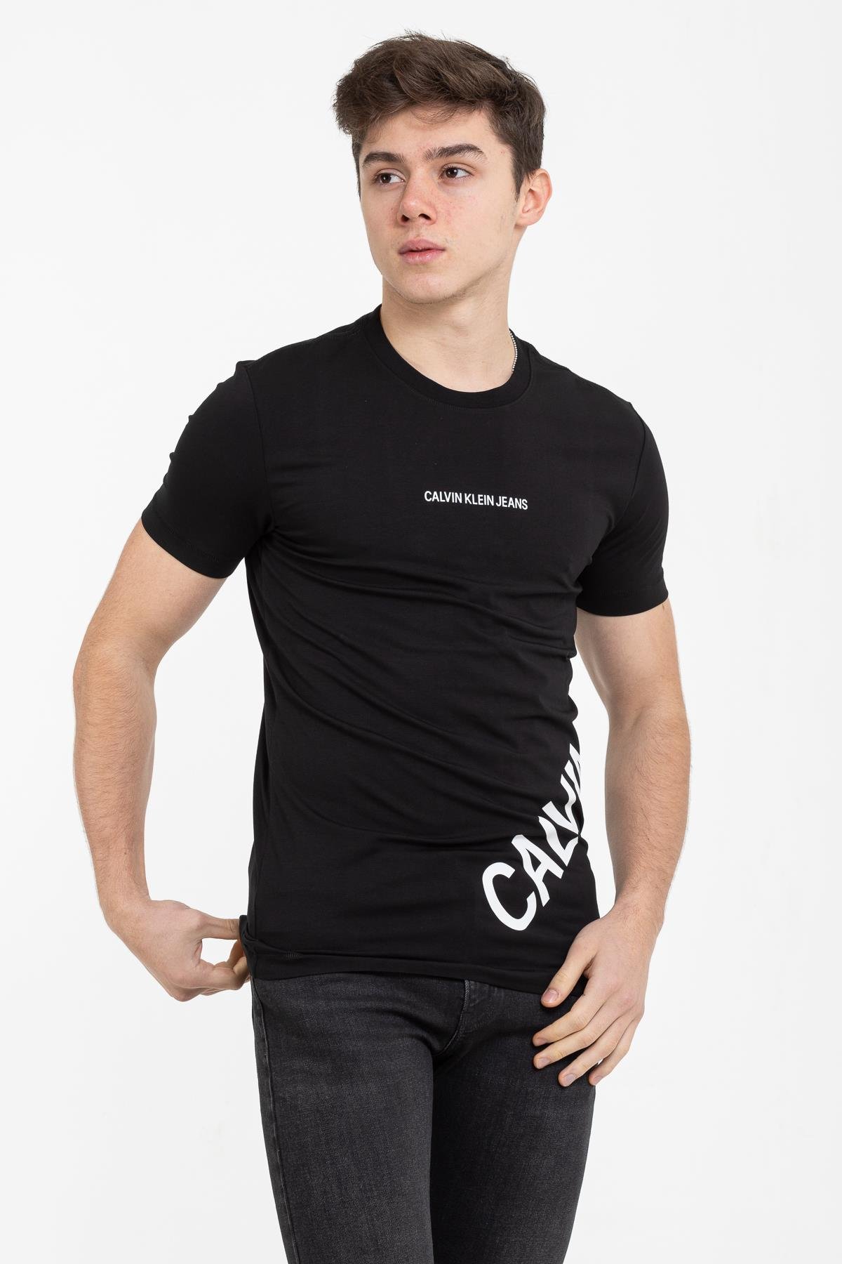 Calvin Klein Erkek Stretch Logo Fashion T-Shirt