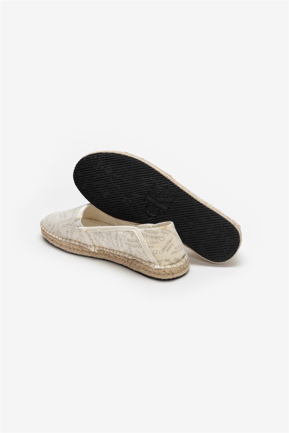 Calvin Klein Espadrilles Denim White Kadın Espadril