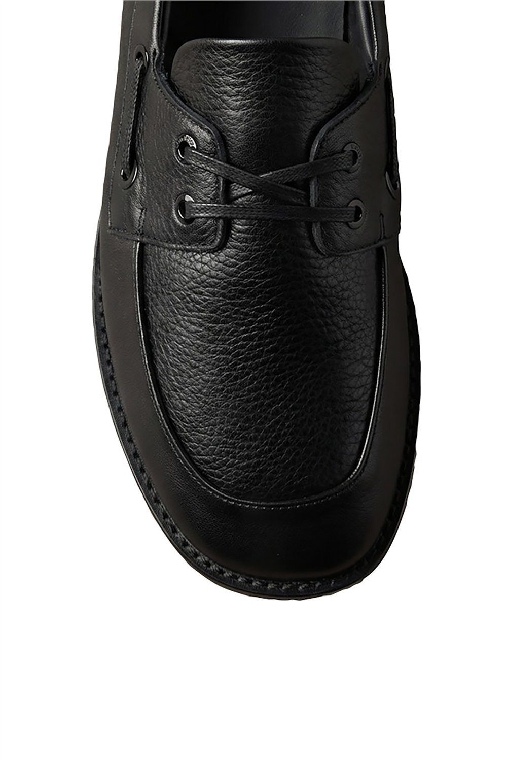 Calvin Klein Ess Boatshoe Lth Kadın Makosen Ayakkabı Siyah