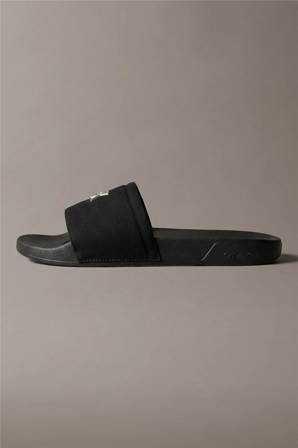 Calvin Klein Ess Slide Canvas Hdw Kadın Terlik Siyah