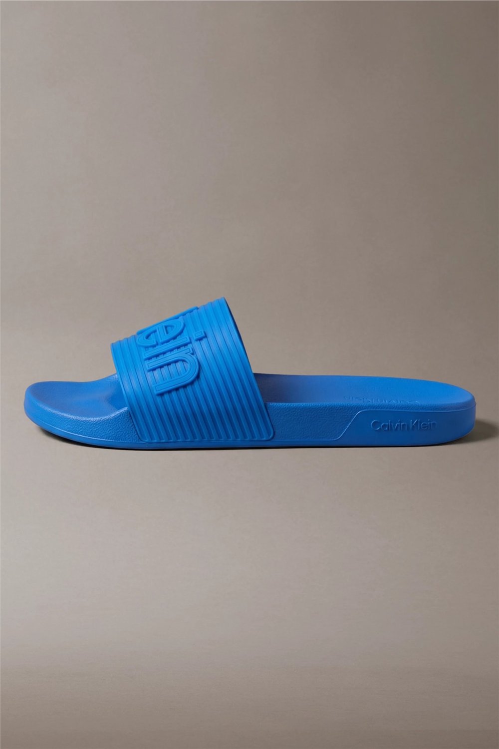 Calvin Klein Ess Slide Texture Erkek Terlik Mavi