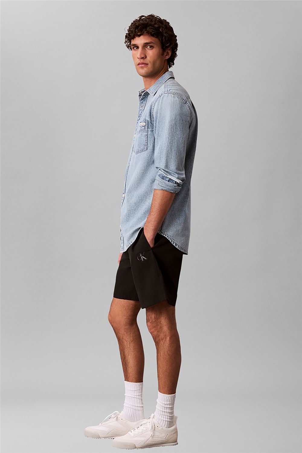 Calvin Klein Essential Classic Pale Blue Ston Erkek Gömlek