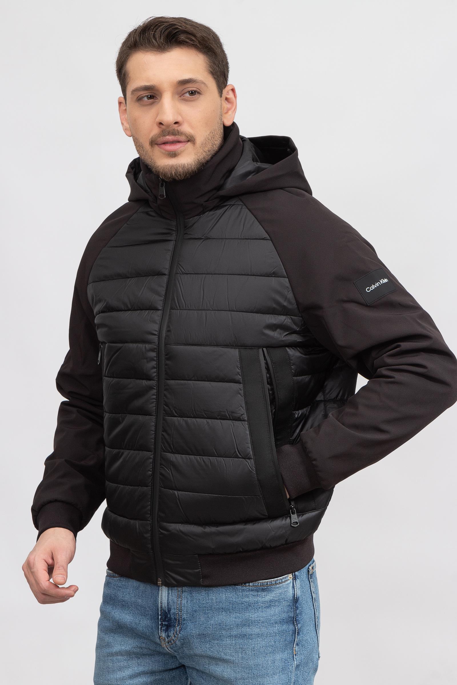 Calvin Klein Essential Mix Media Jacket Erkek Mont