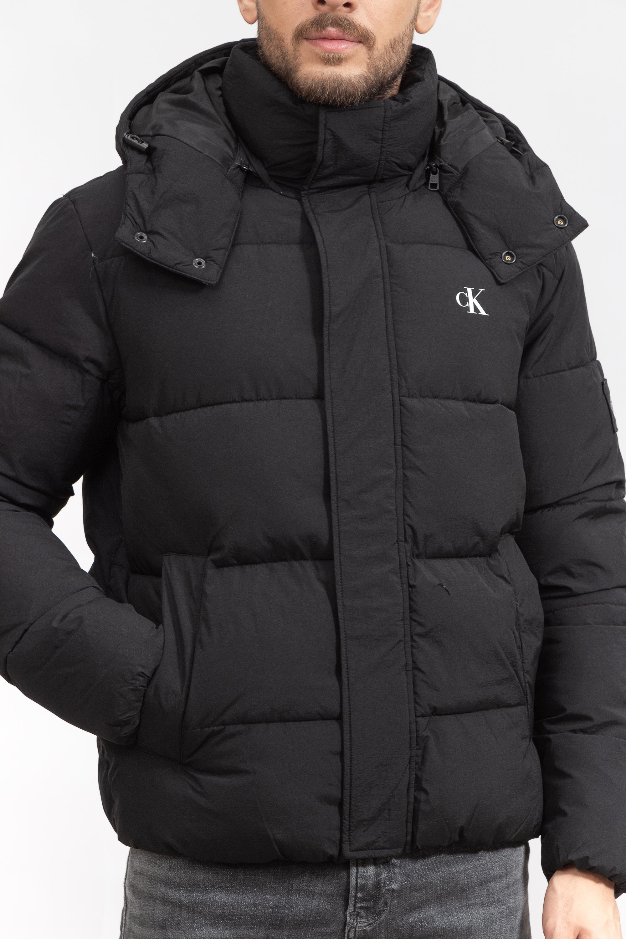Calvin Klein Essentials Non Down Logo Erkek Mont