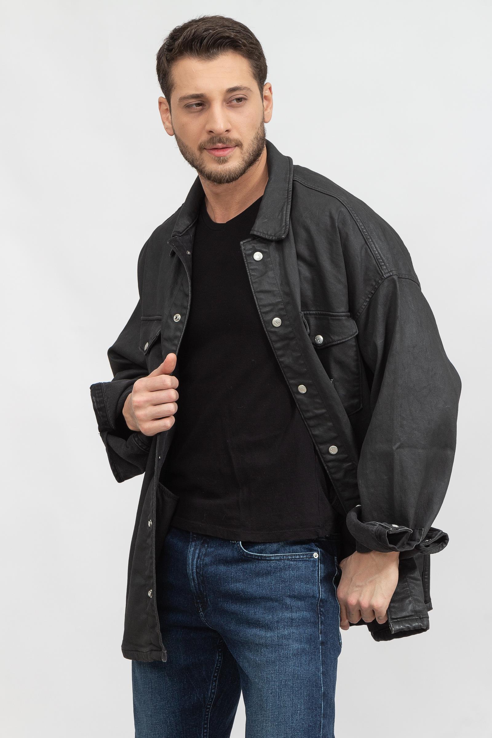 Calvin Klein Extreme Oversized Shirt Jacket Erkek Gömlek