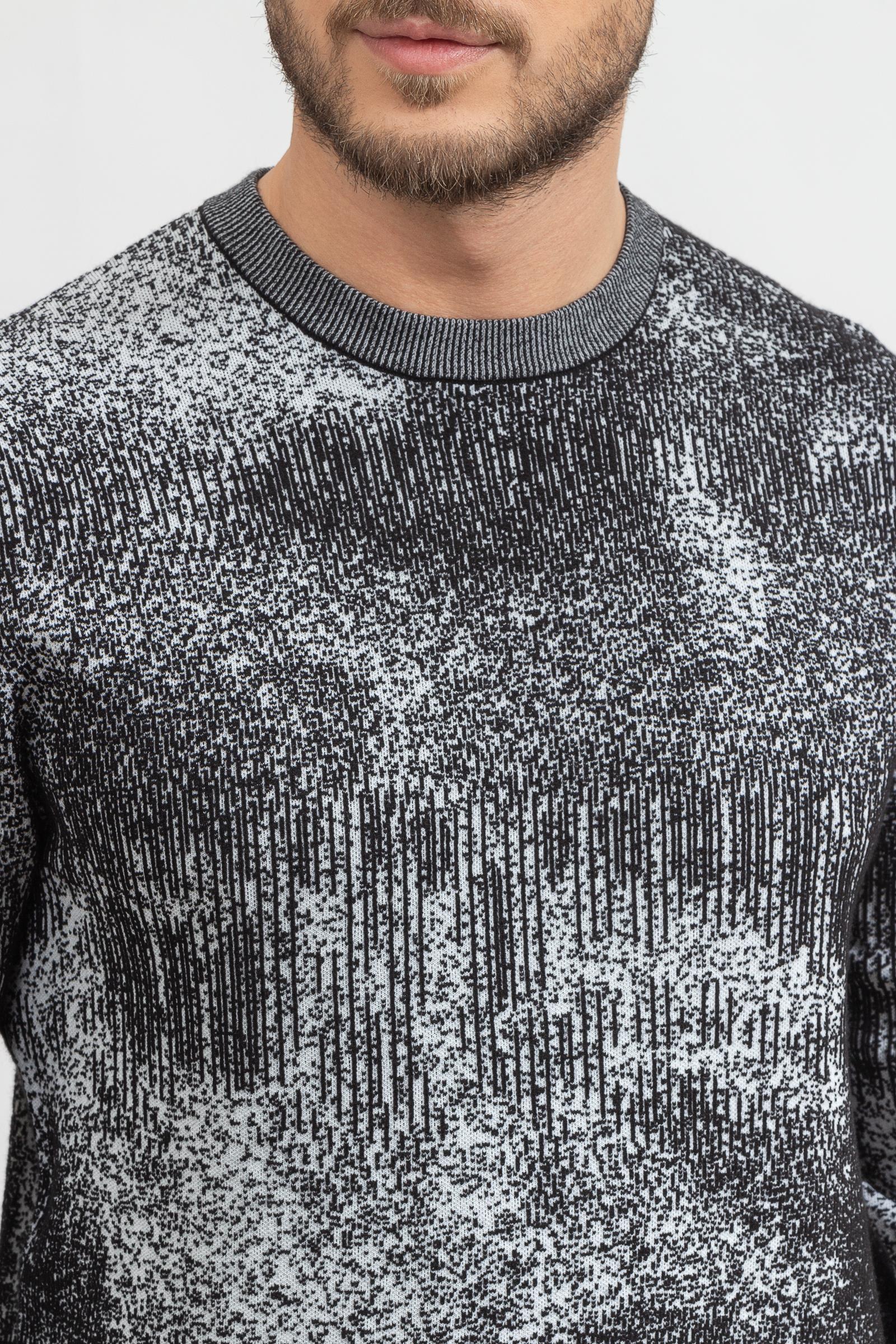 Calvin Klein Fancy Jacquard Sweater Erkek Triko