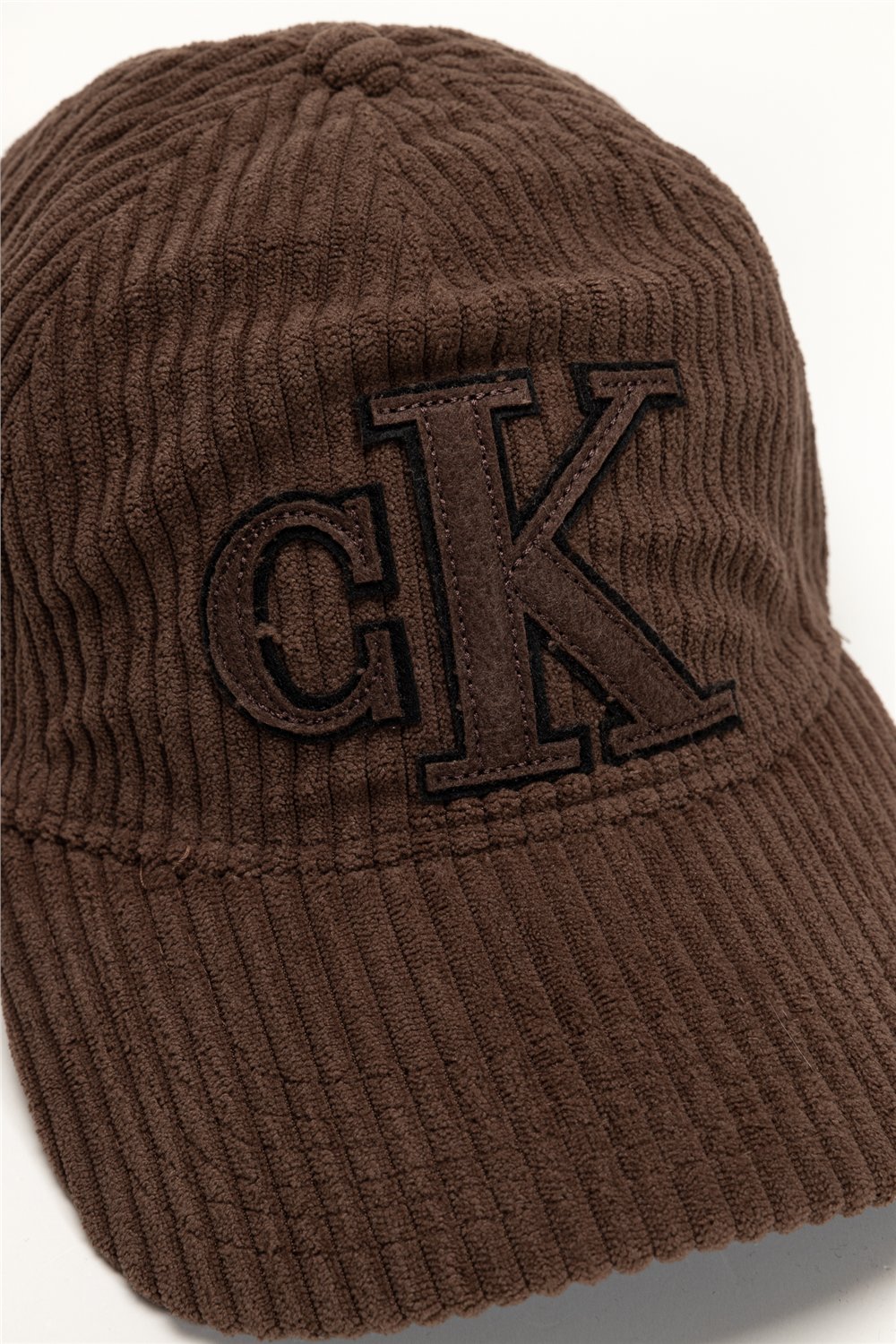 Calvin Klein Felt Monogram Patch Cap Erkek Baseball Şapka