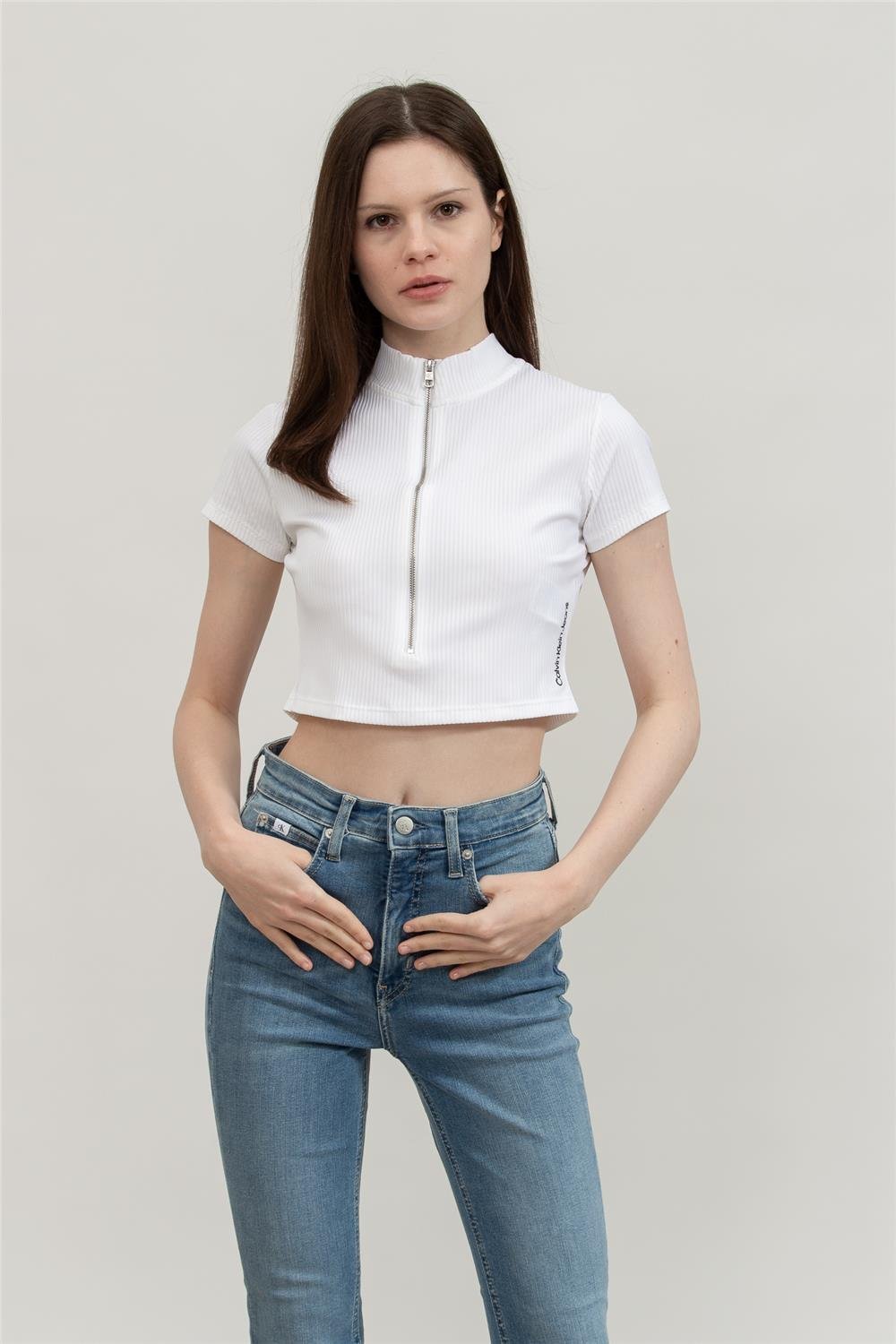 Calvin Klein Feminine Detailing Kadın Triko