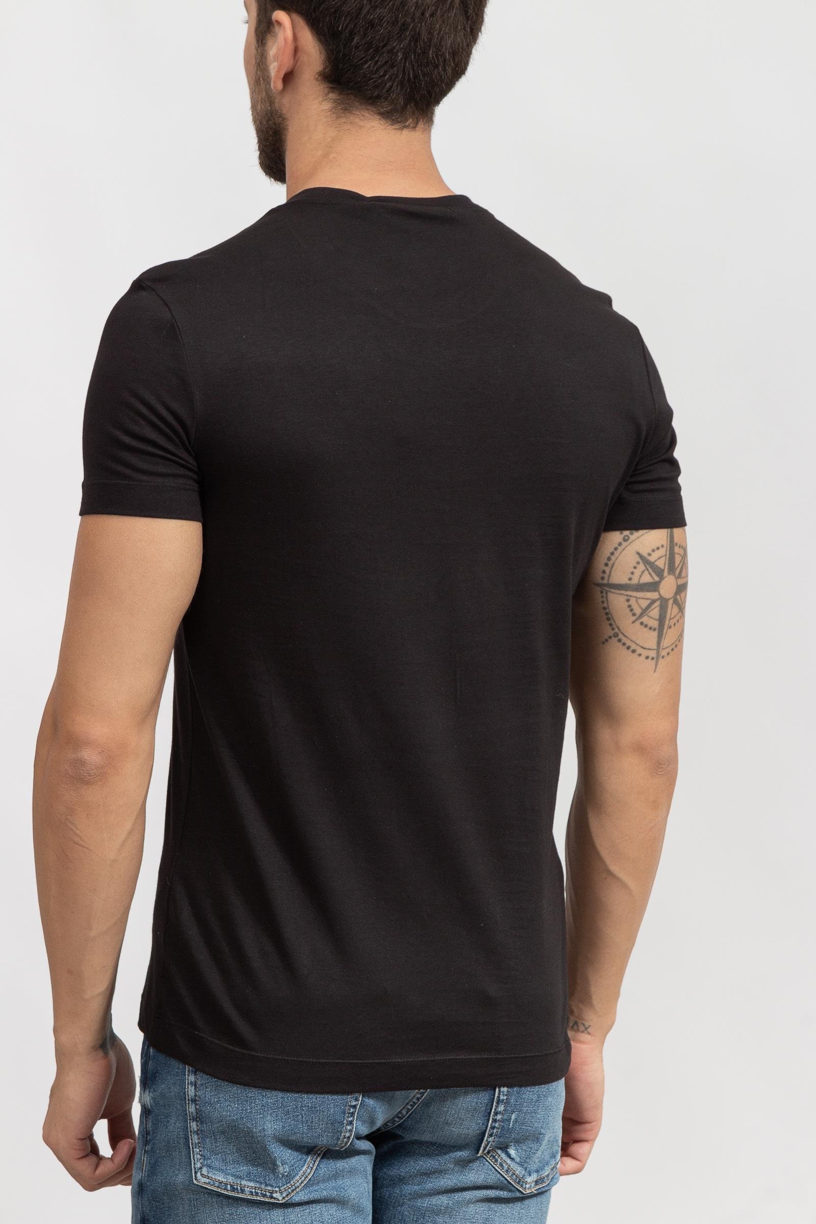 Calvin Klein Filled Ck Erkek Bisiklet Yaka T-Shirt