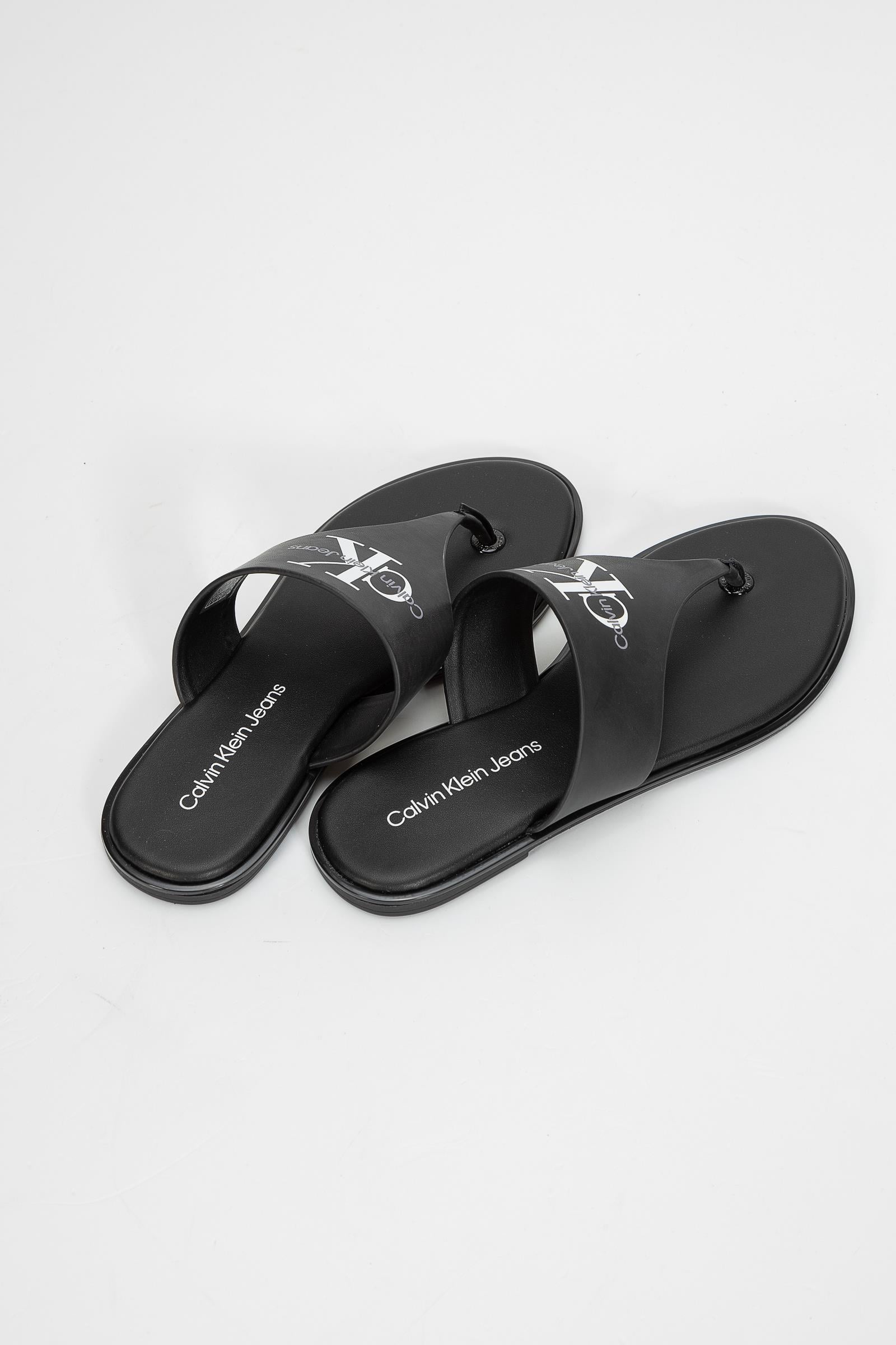 Calvin Klein Flat Sandal Toe Slide Lth Kadın Sandalet