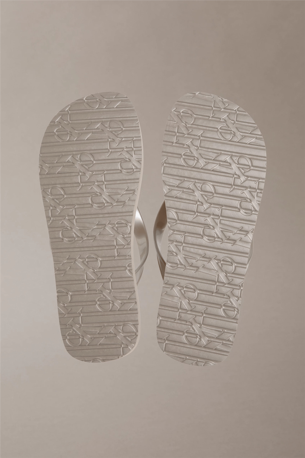 Calvin Klein Flatform Flip Flop M Kadın Terlik Gri