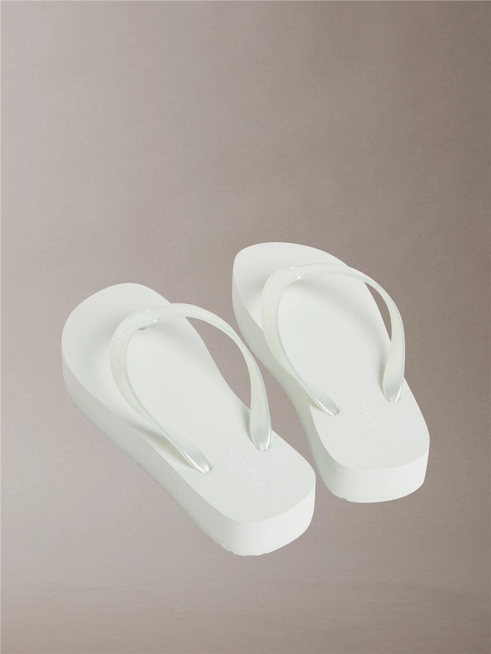 Calvin Klein Flatform Flip Flop M Kadın Terlik Yeşil