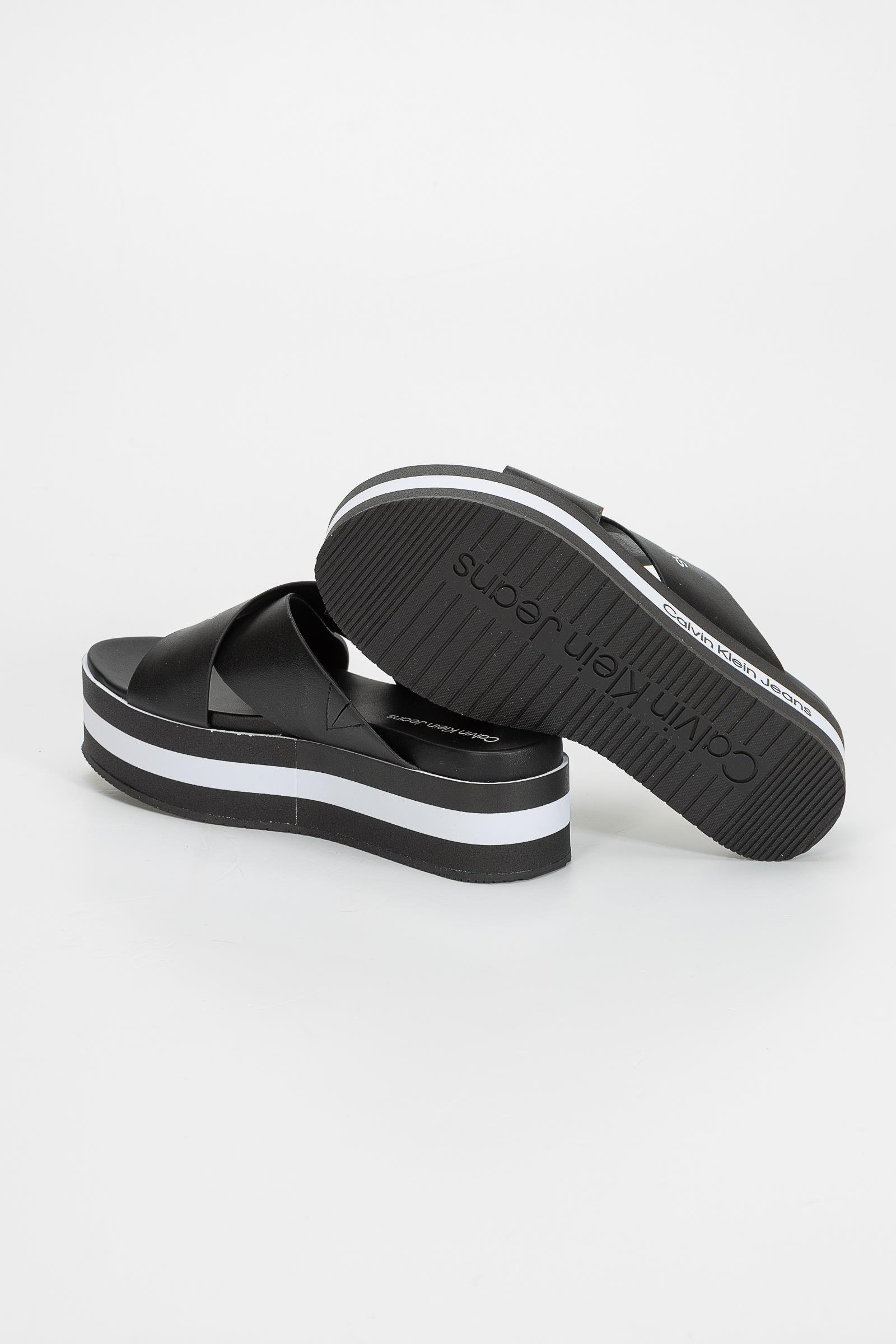 Calvin Klein Flatform Sandal Crisscross Kadın Sandalet