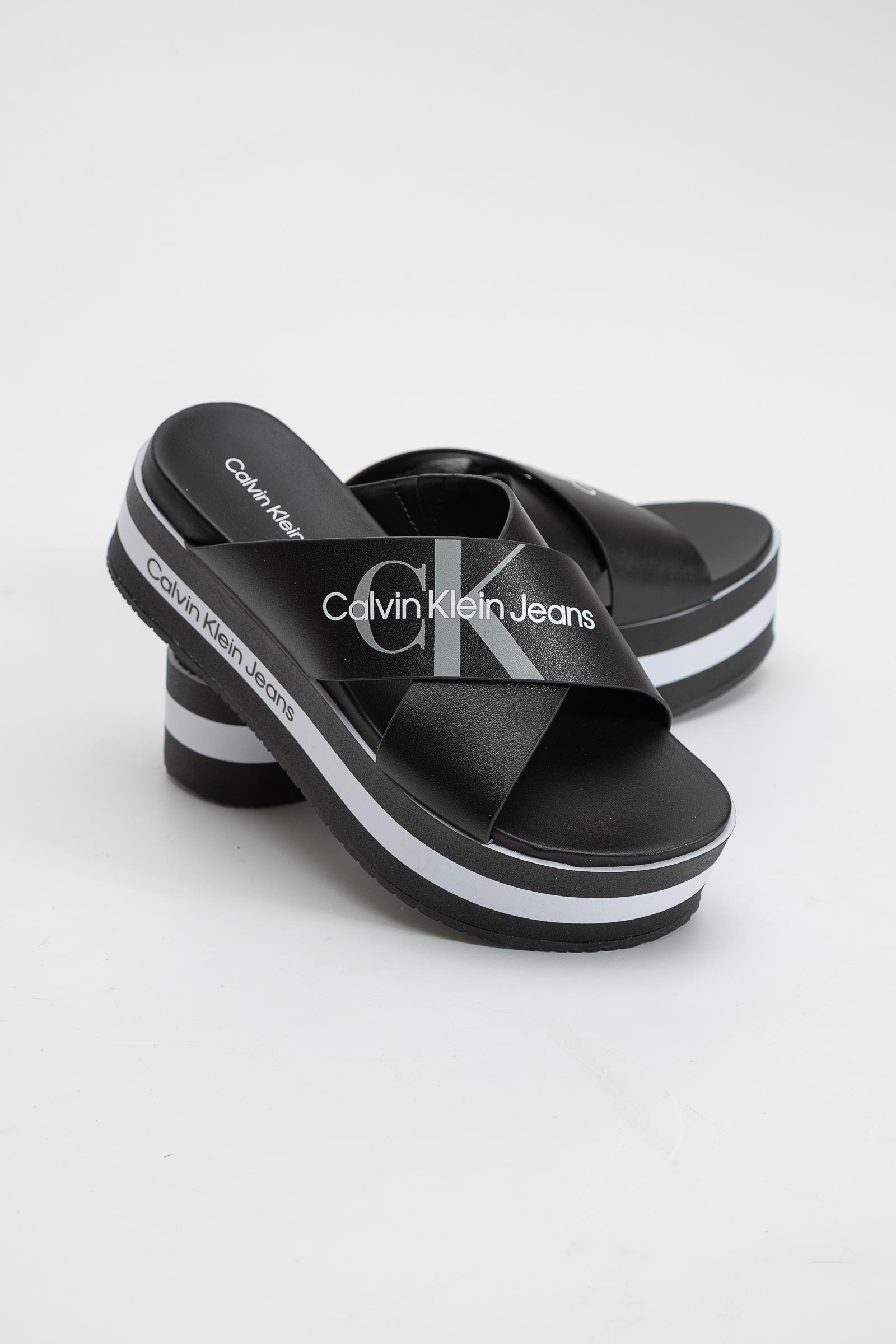 Calvin Klein Flatform Sandal Crisscross Kadın Sandalet