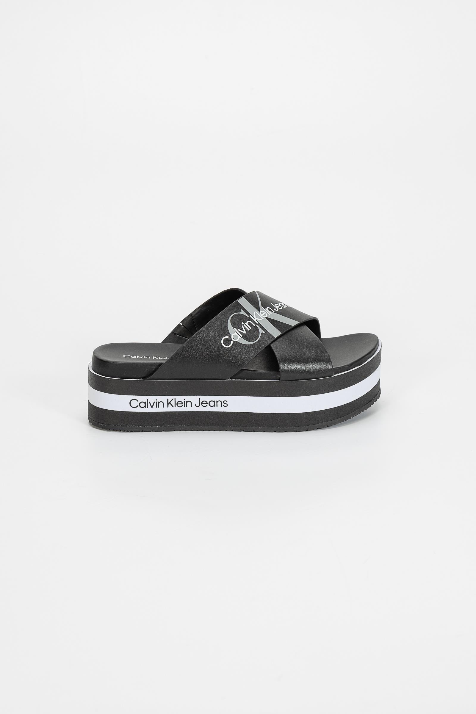 Calvin Klein Flatform Sandal Crisscross Kadın Sandalet