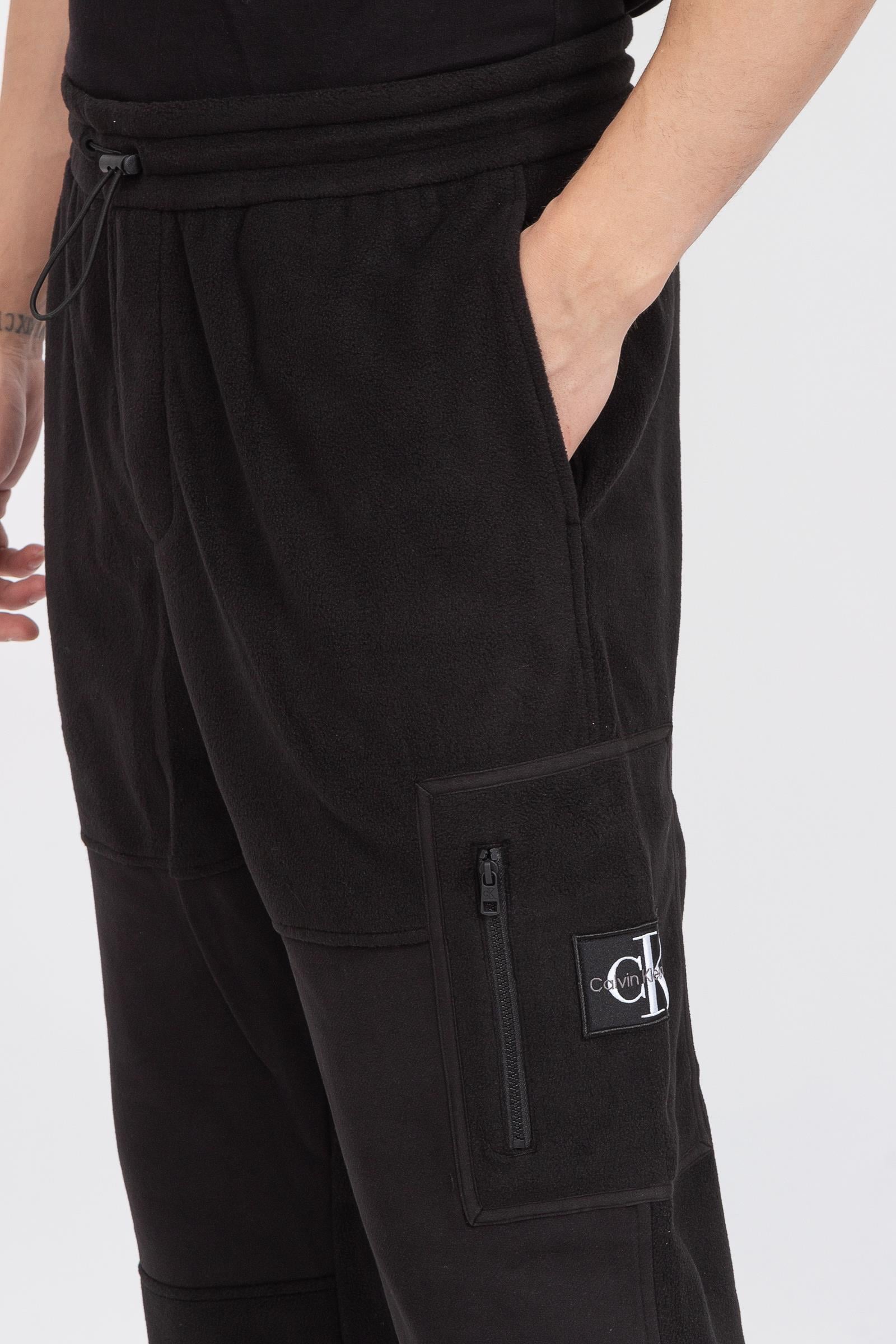 Calvin Klein Fleece Blocking Cargo Hwk Pant Erkek Eşofman Altı