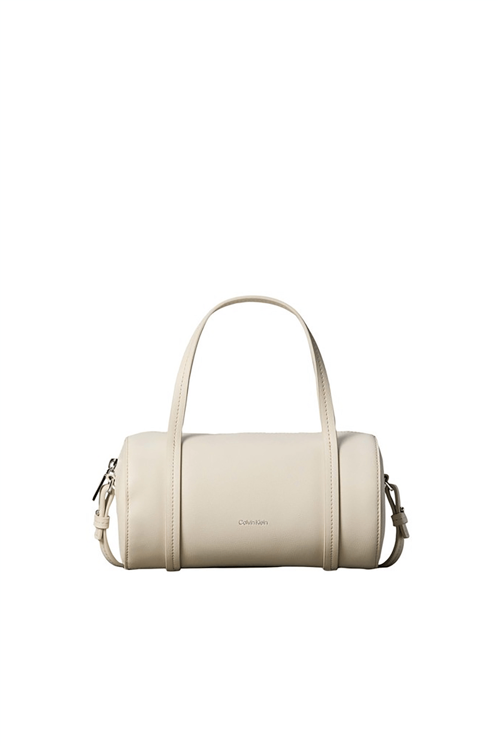Calvin Klein Foil Logo Small Duffle Bag Kadın Spor Çantası Bej
