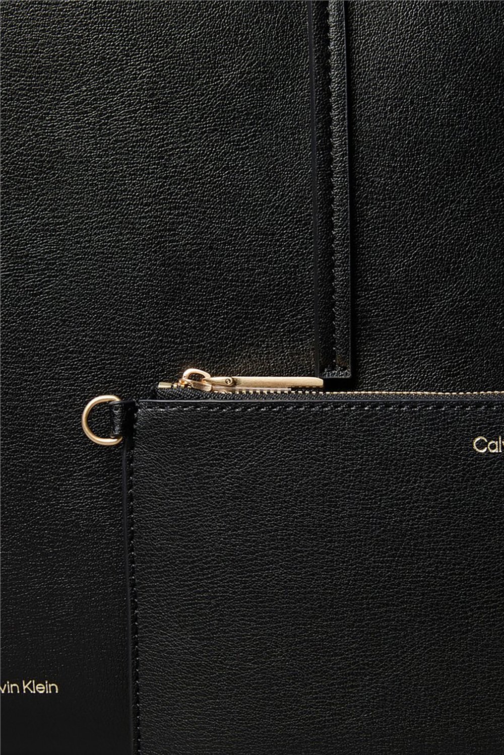 Calvin Klein Foil Logo Tote W/Pouch Kadın Mini Omuz Çantası Çok Renkli