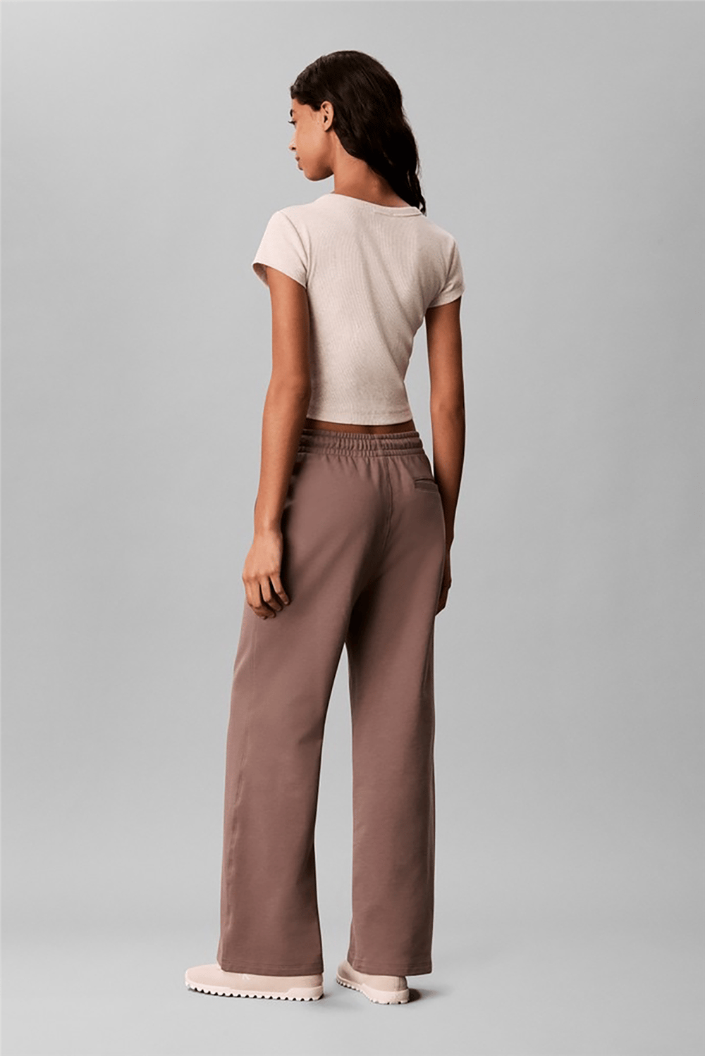Calvin Klein French Terry Standard Logo Botto Kadın Eşofman Altı