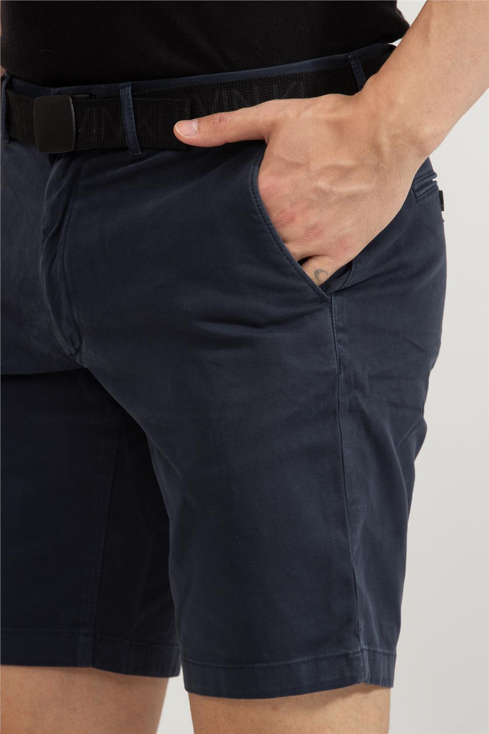 Calvin Klein Garment Dye Belted Shorts Erkek Bermuda Şort