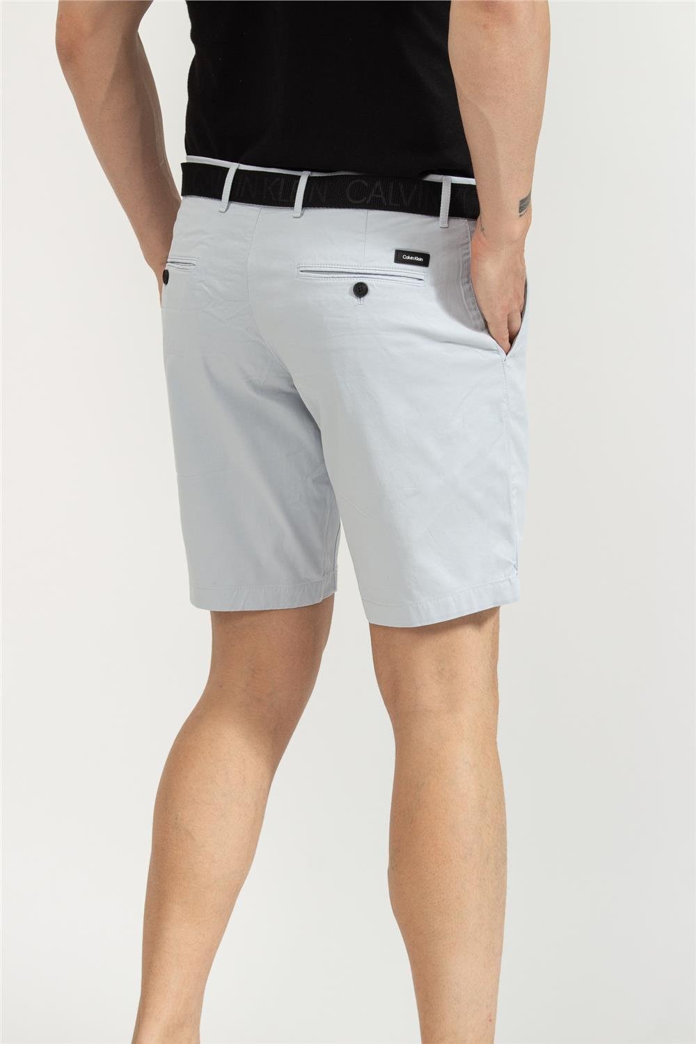 Calvin Klein Garment Dye Belted Shorts Erkek Bermuda Şort