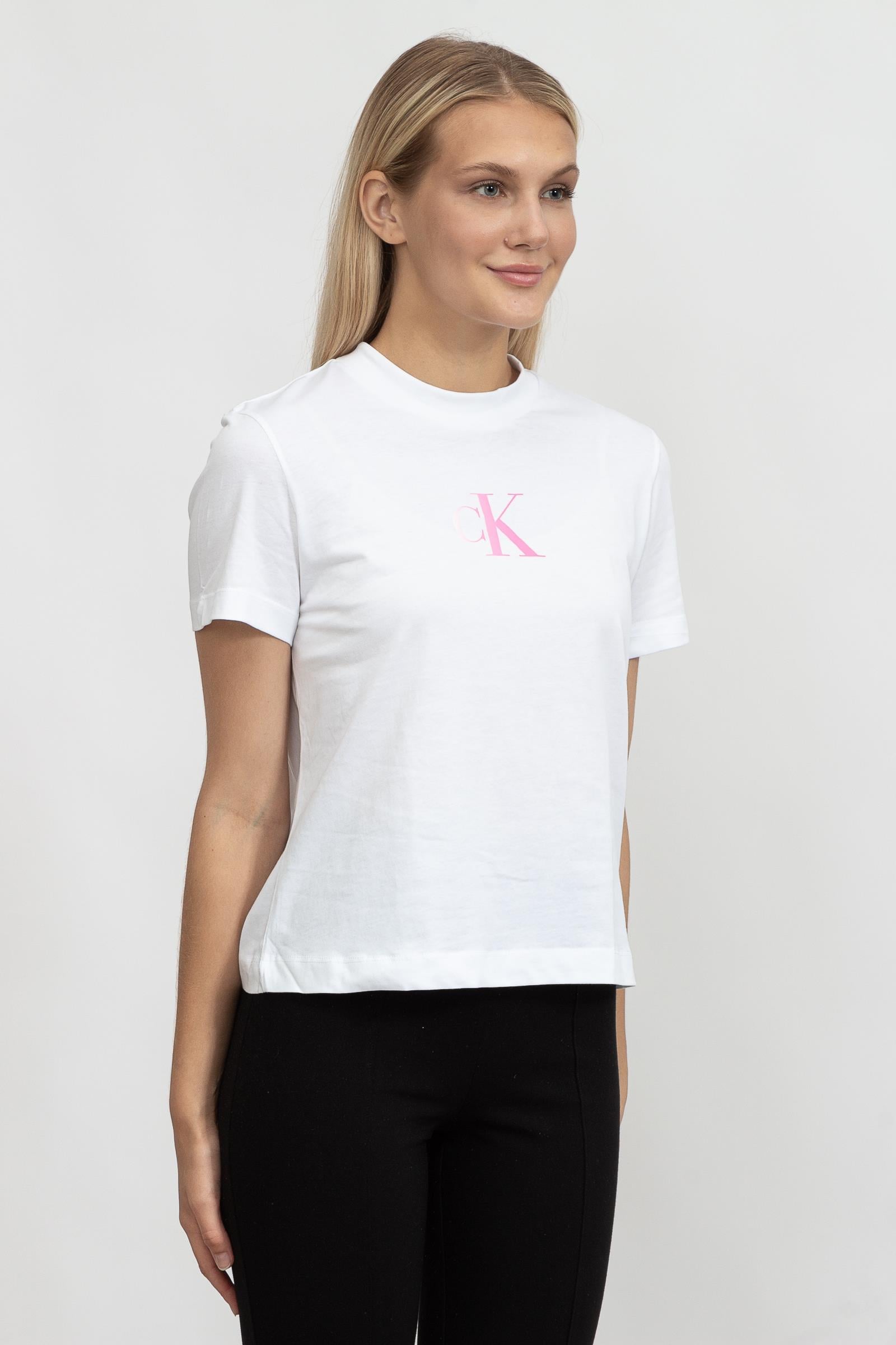 Calvin Klein Gradient Ck Kadın Bisiklet Yaka T-Shirt