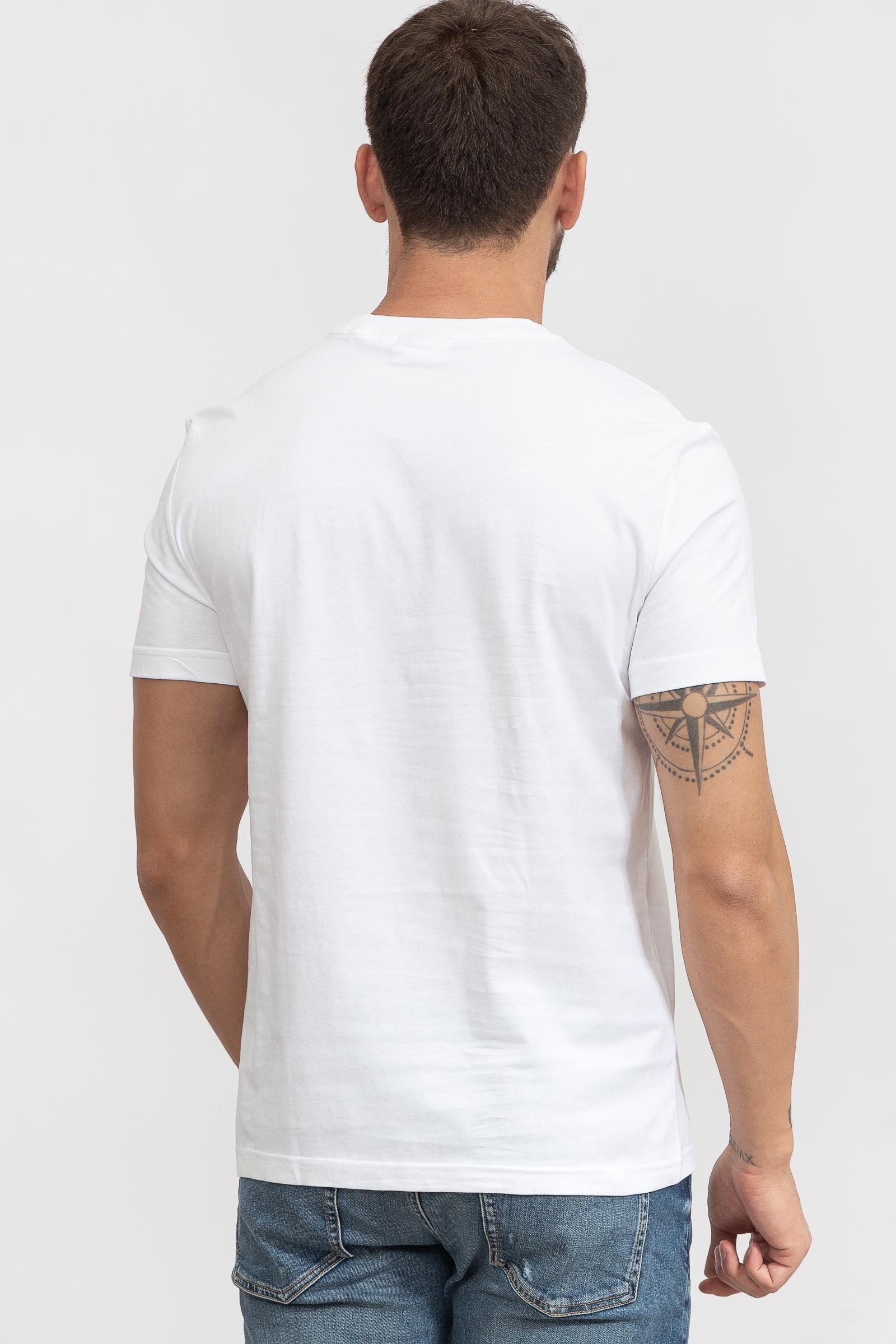 Calvin Klein Graphic Box Logo Erkek Bisiklet Yaka T-Shirt
