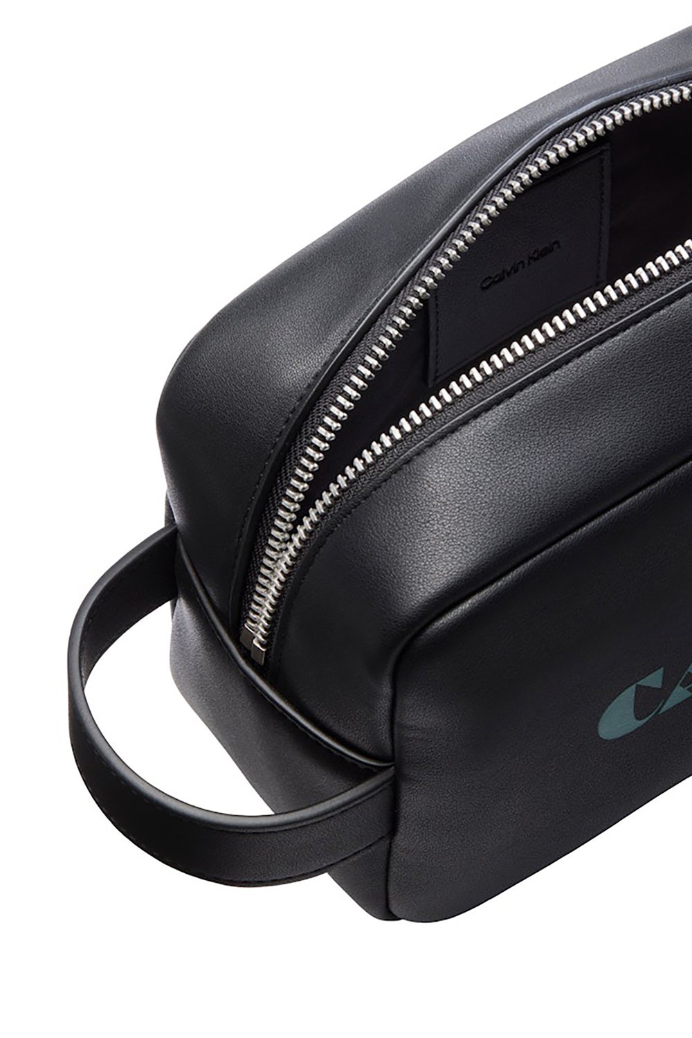 Calvin Klein Graphic Dopp Kit Erkek El Çantası Siyah