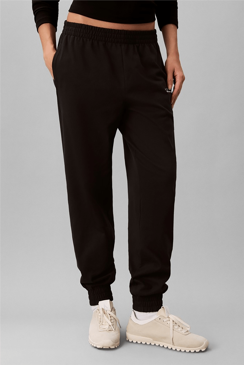 Calvin Klein Heavy Jersey Jogger- Graphic Kadın Pijama Altı Siyah
