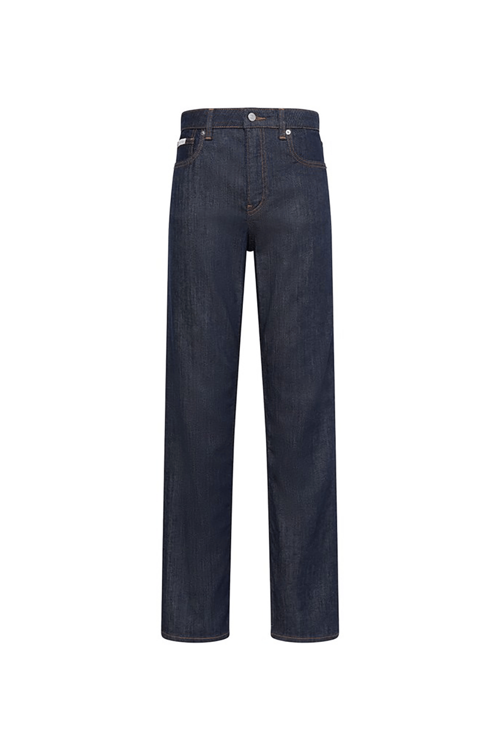 Calvin Klein High Rise Loose iconic indigo Kadın Jean Pantolon