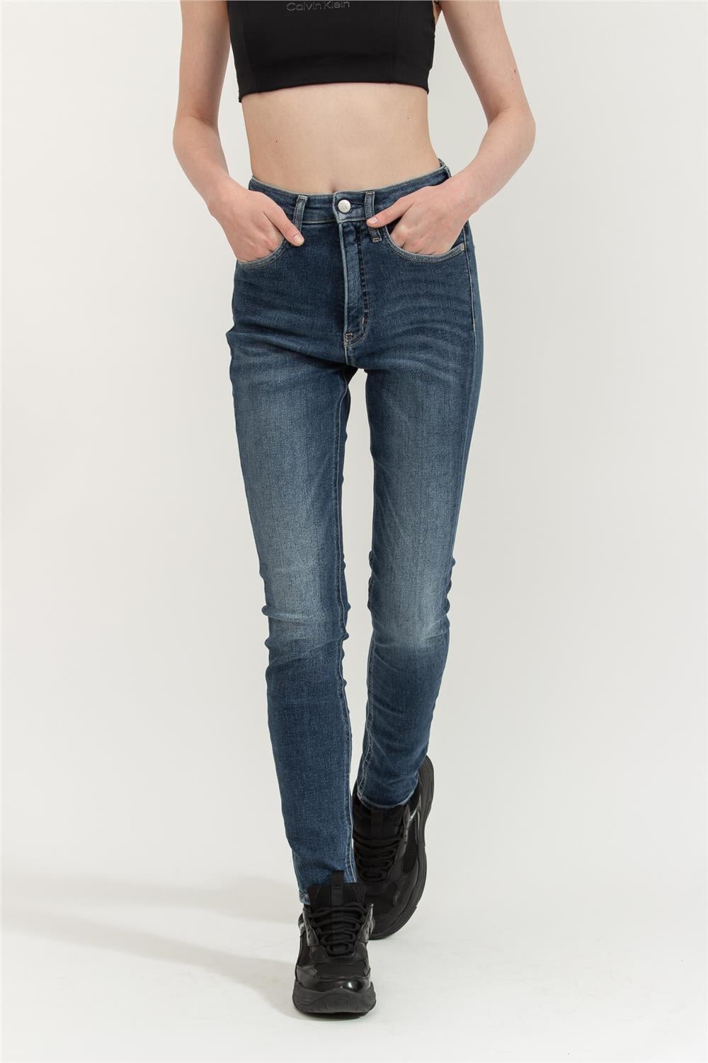 Calvin Klein High Rise Skinny Kadın Jean Pantolon