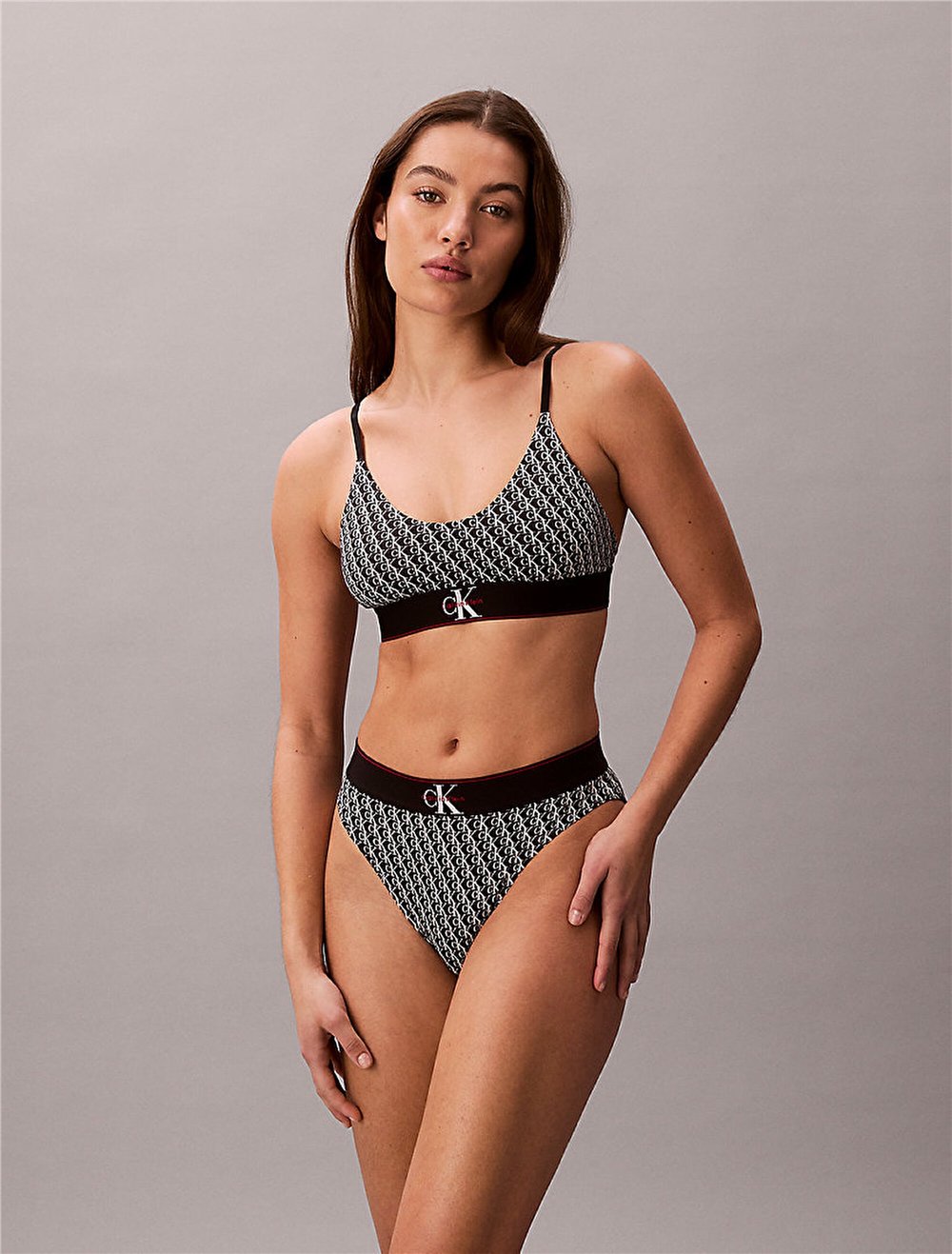 Calvin Klein High Waist Bikini Kadın Külot Siyah