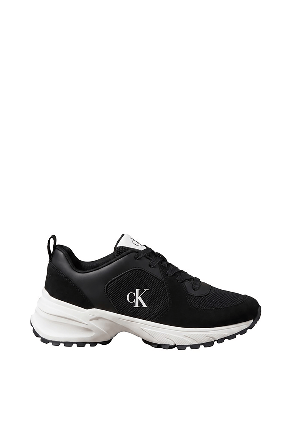 Calvin Klein Hike Runner Lace Up Su Mesh Erkek Sneaker Siyah
