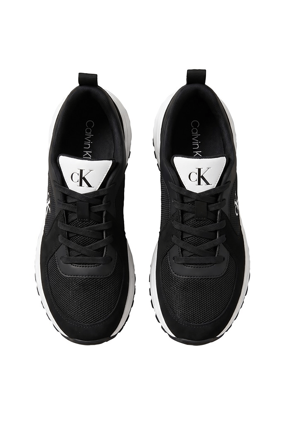 Calvin Klein Hike Runner Lace Up Su Mesh Erkek Sneaker Siyah
