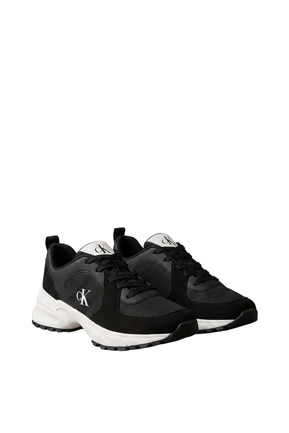 Calvin Klein Hike Runner Lace Up Su Mesh Erkek Sneaker Siyah