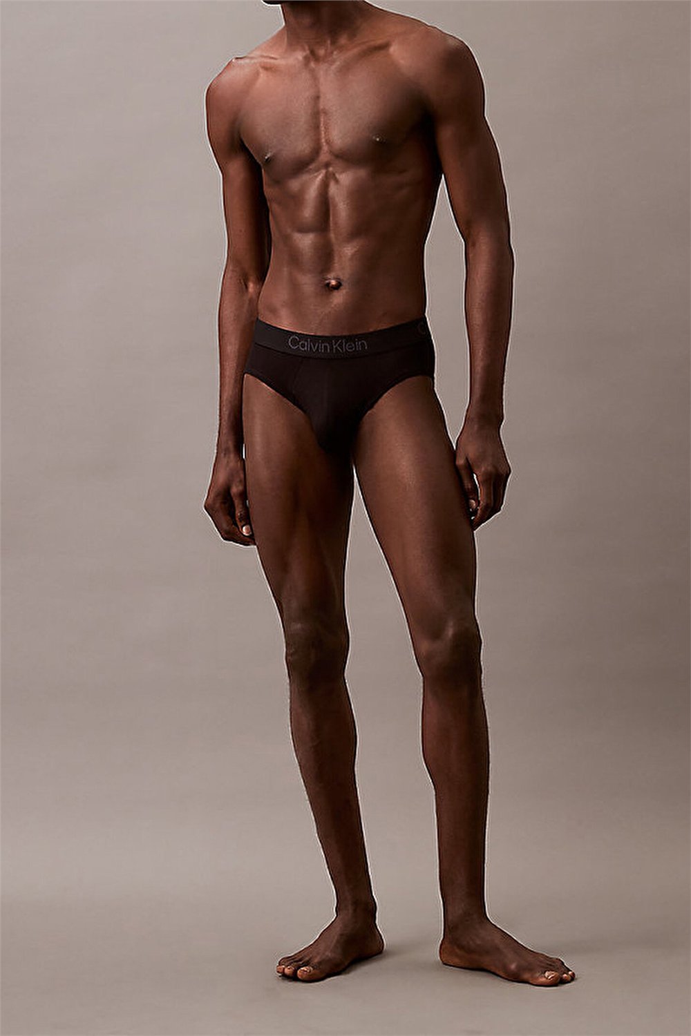 Calvin Klein Hip Brief 3Pk Erkek 3lü Boxer Siyah