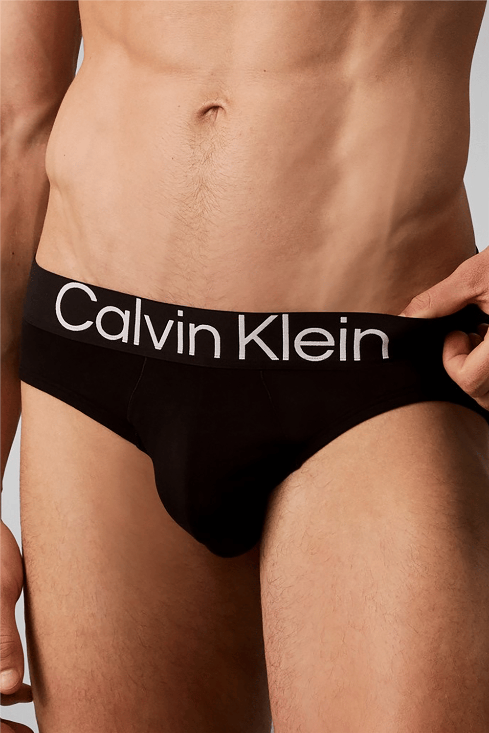 Calvin Klein Hip Brief 3Pk Erkek 3lü Boxer Siyah