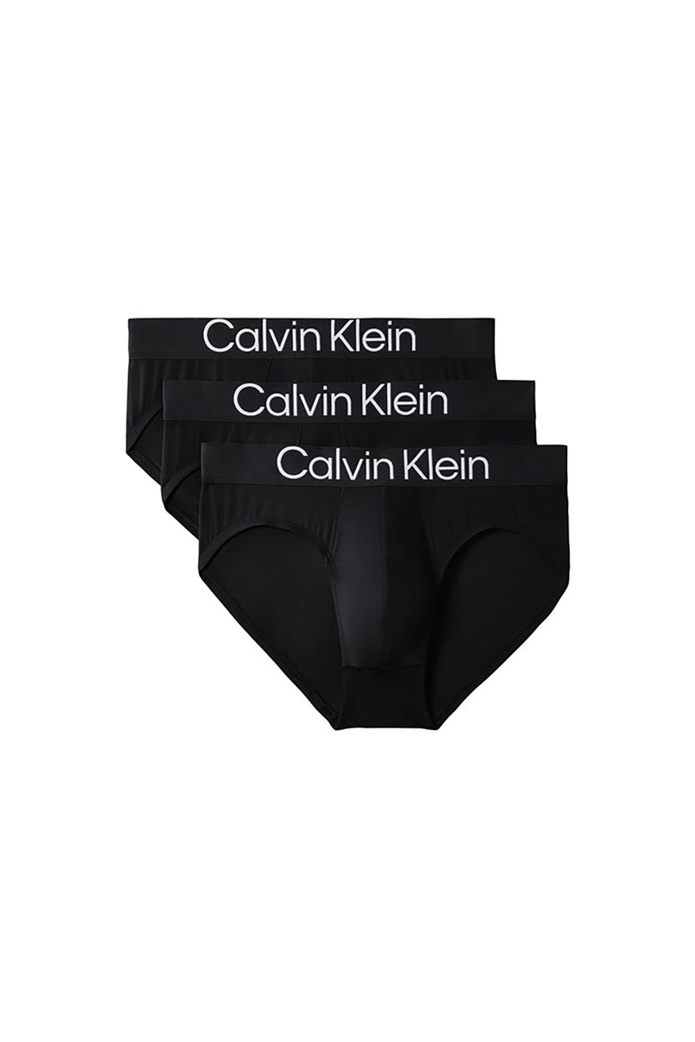 Calvin Klein Hip Brief 3Pk Erkek 3lü Boxer Siyah