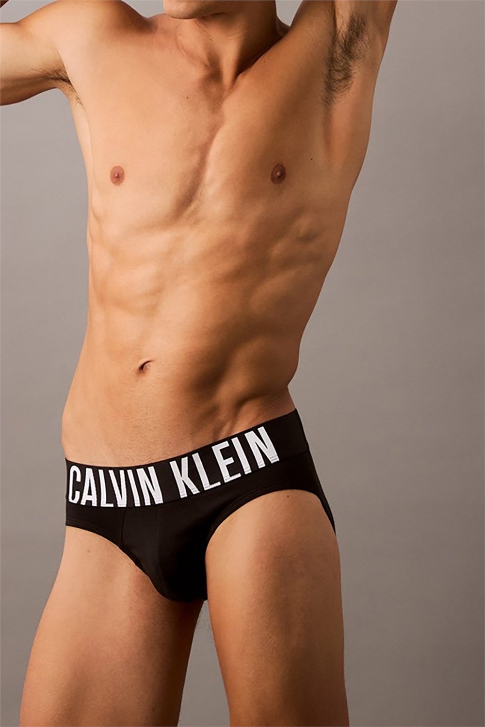 Calvin Klein Hip Brief 3Pk Erkek 3lü Boxer Siyah