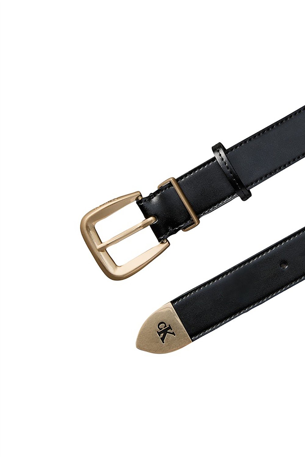 Calvin Klein Hw End Tip Buckle Belt 30Mm Kadın Kemer Siyah