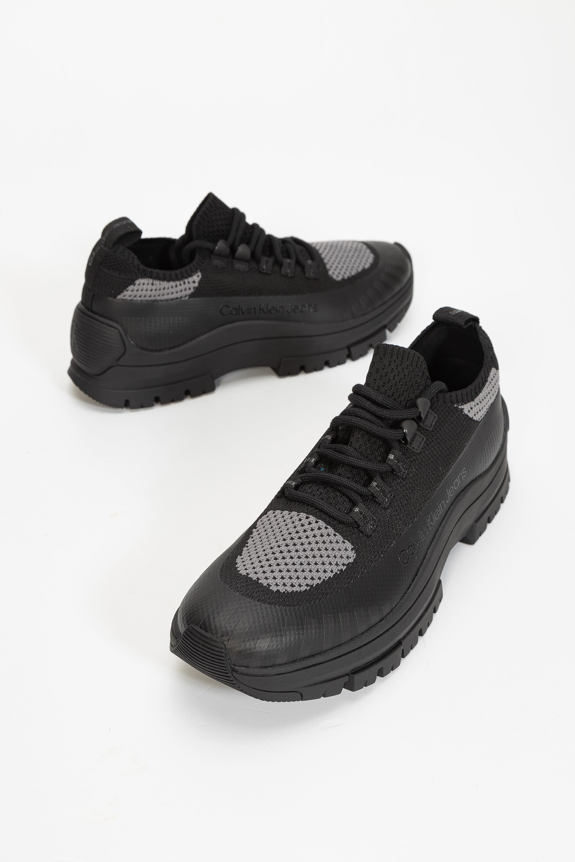 Calvin Klein Hybrid Shoe Laceup Knit/Rub Erkek Sneaker