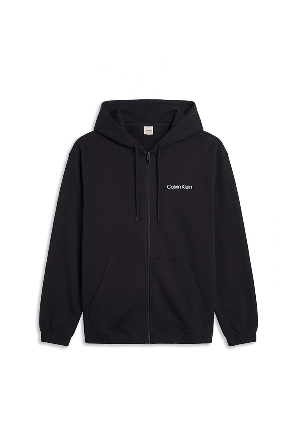 Calvin Klein Icon Essnl L/S Full Zıp Hoodıe Erkek Pijama Üstü Siyah