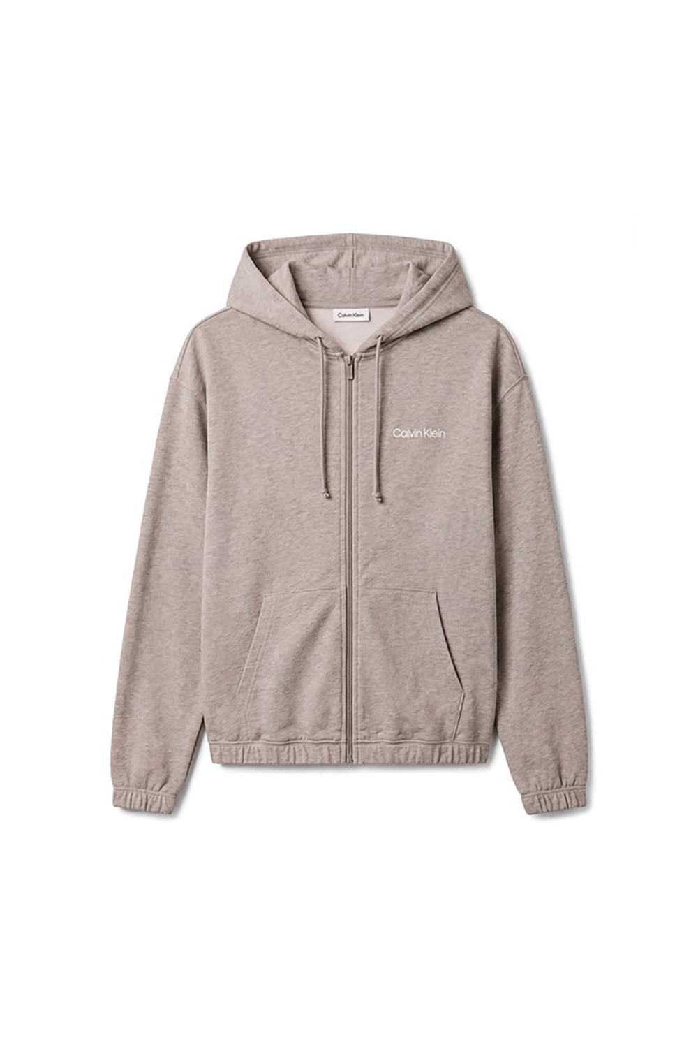 Calvin Klein Icon Essnl L/S Full Zıp Hoodıe Erkek Pijama Üstü Gri