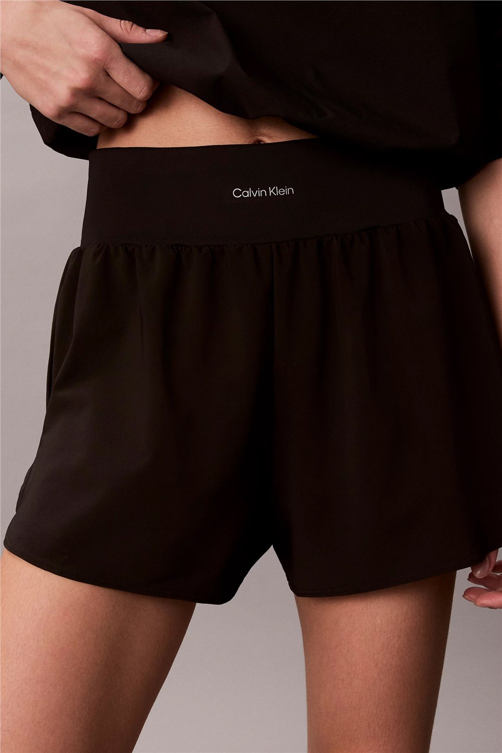 Calvin Klein Icon Sport 2 in 1 Kadın Şort Siyah