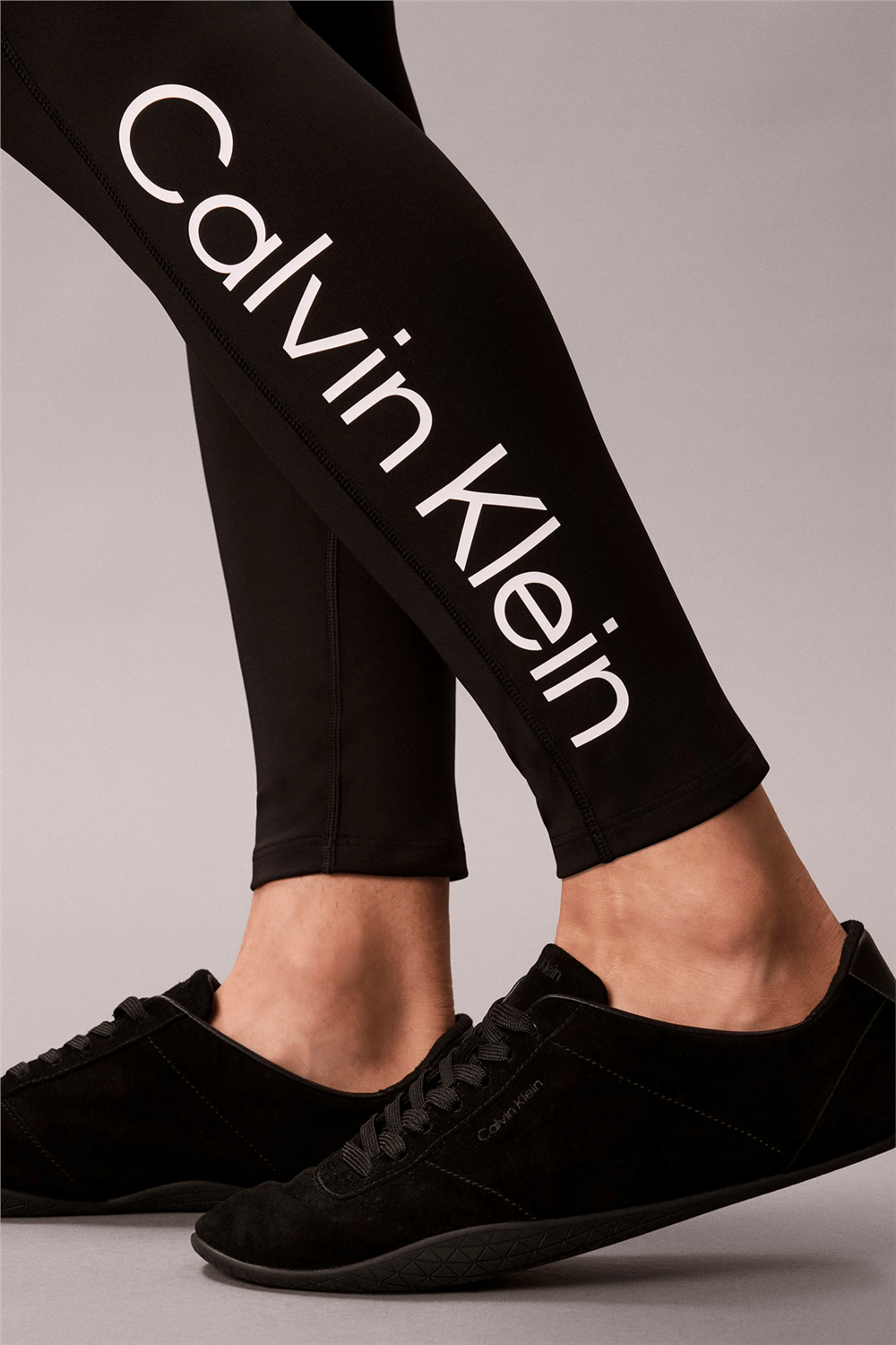 Calvin Klein Icon Sport 7/8 Leggıng Pocket Kadın Tayt Siyah