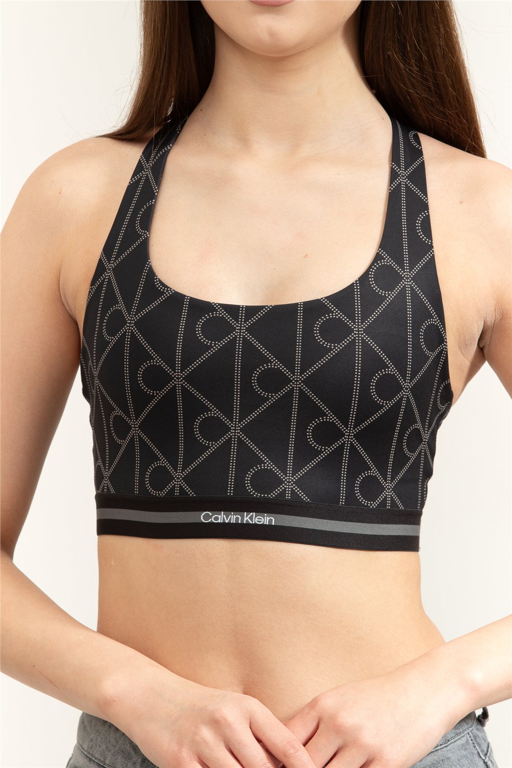 Calvin Klein Icon Sport Medium Su Kadın Sporcu Sütyen Siyah