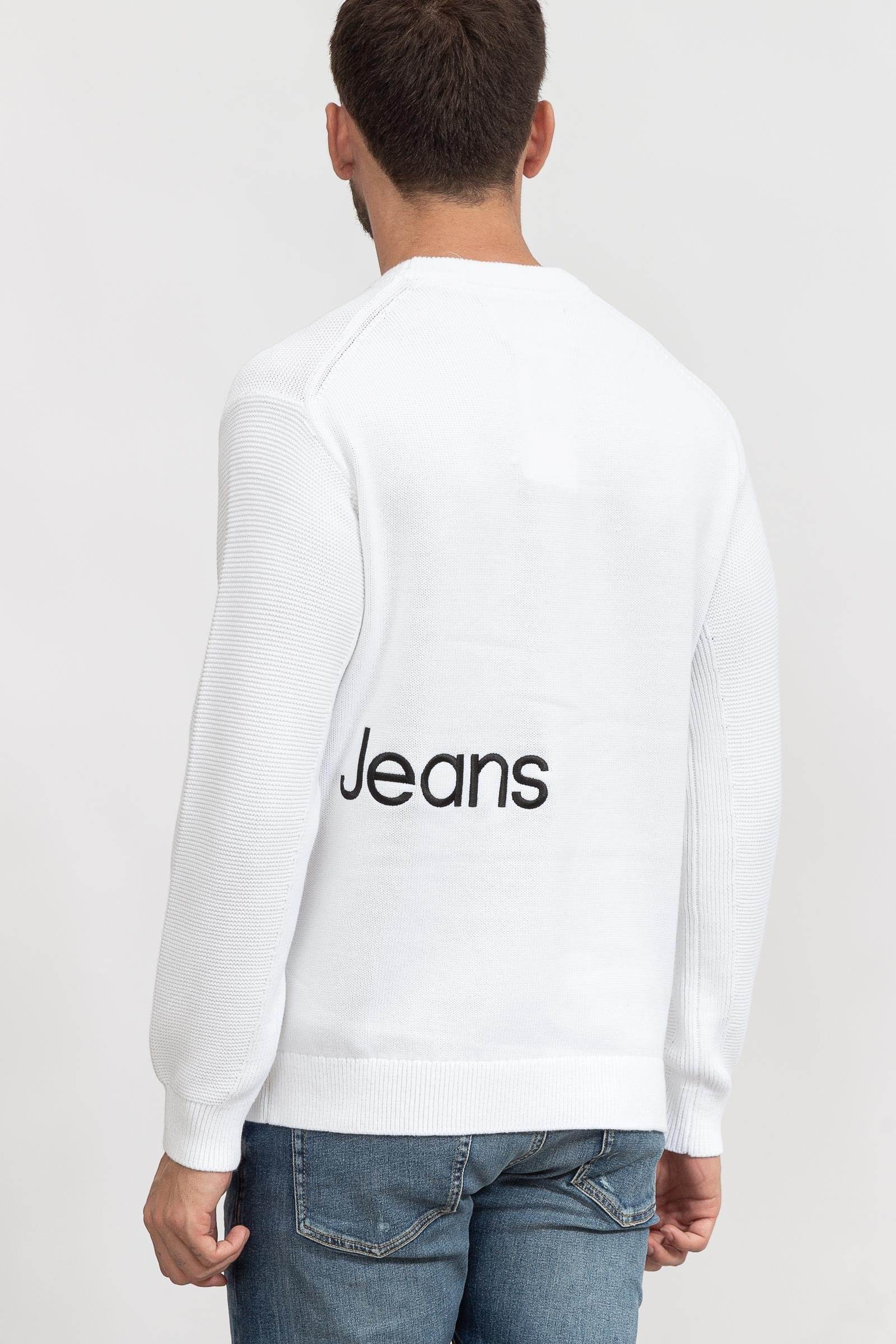 Calvin Klein Institutional Blocking Erkek Triko